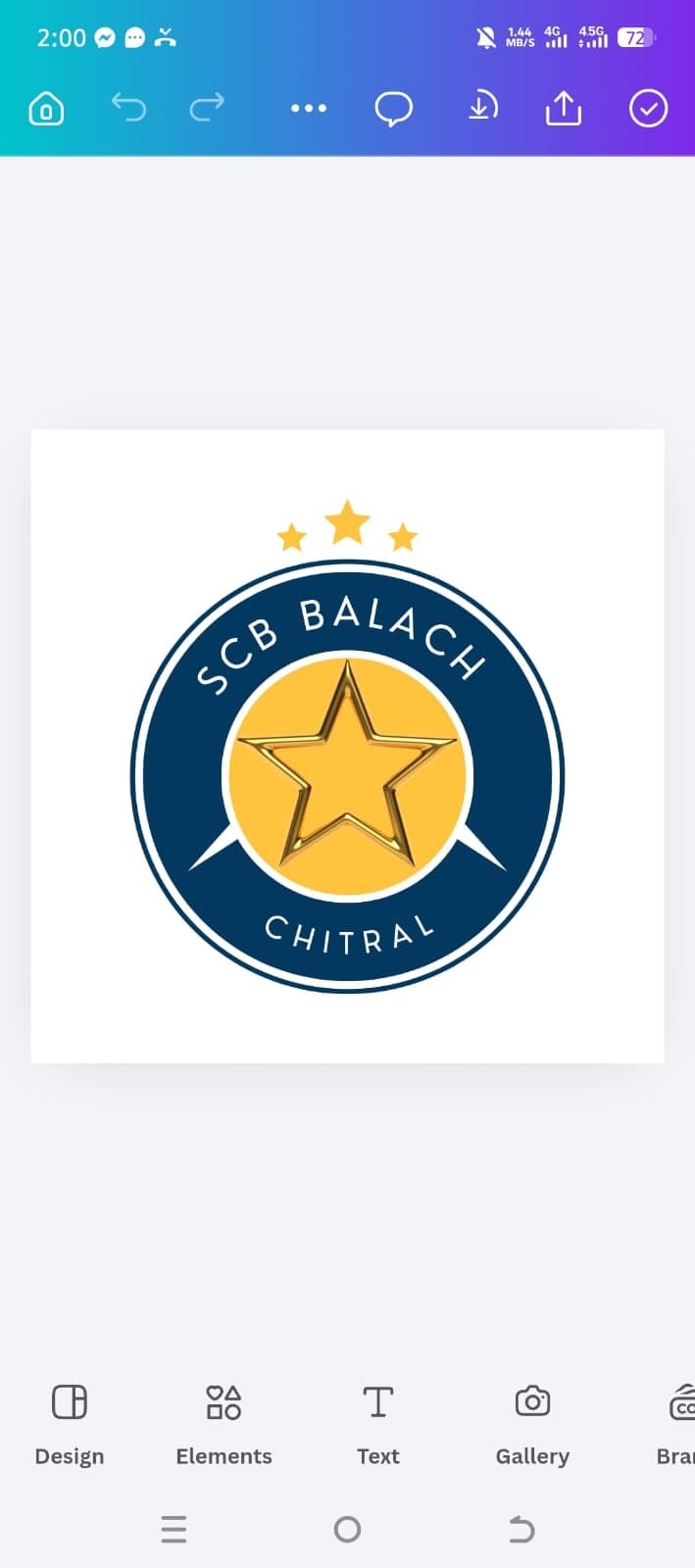 SCB Balach team logo
