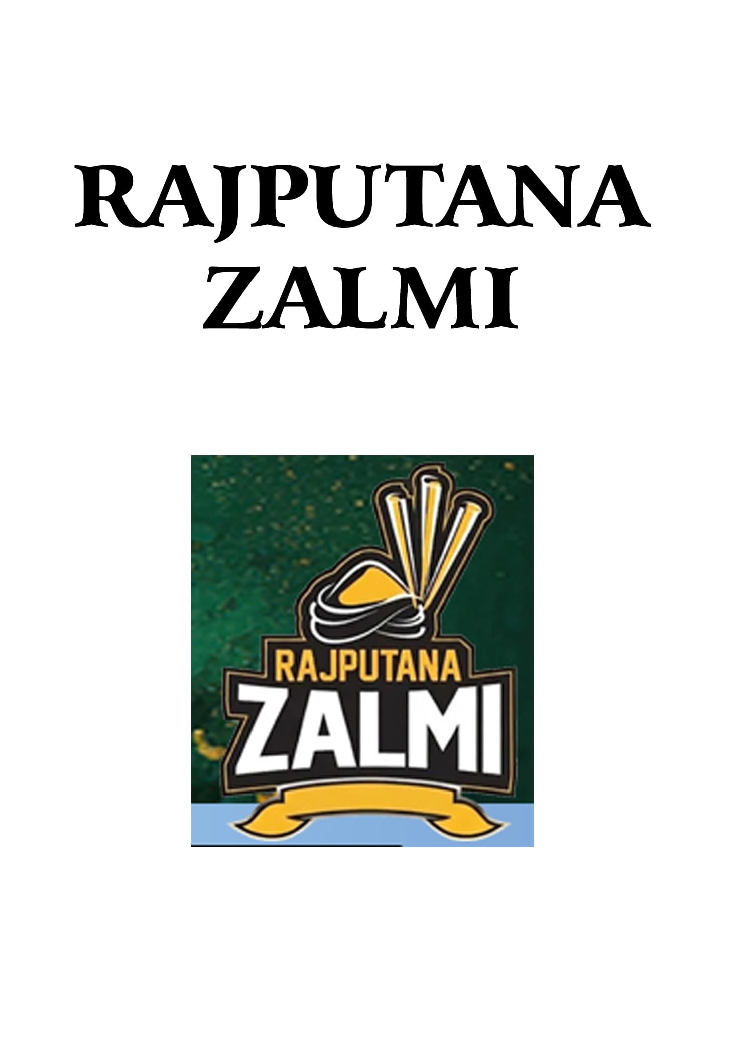 RPL Zalmi team logo