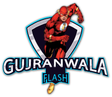 Gujranwala Flash team logo