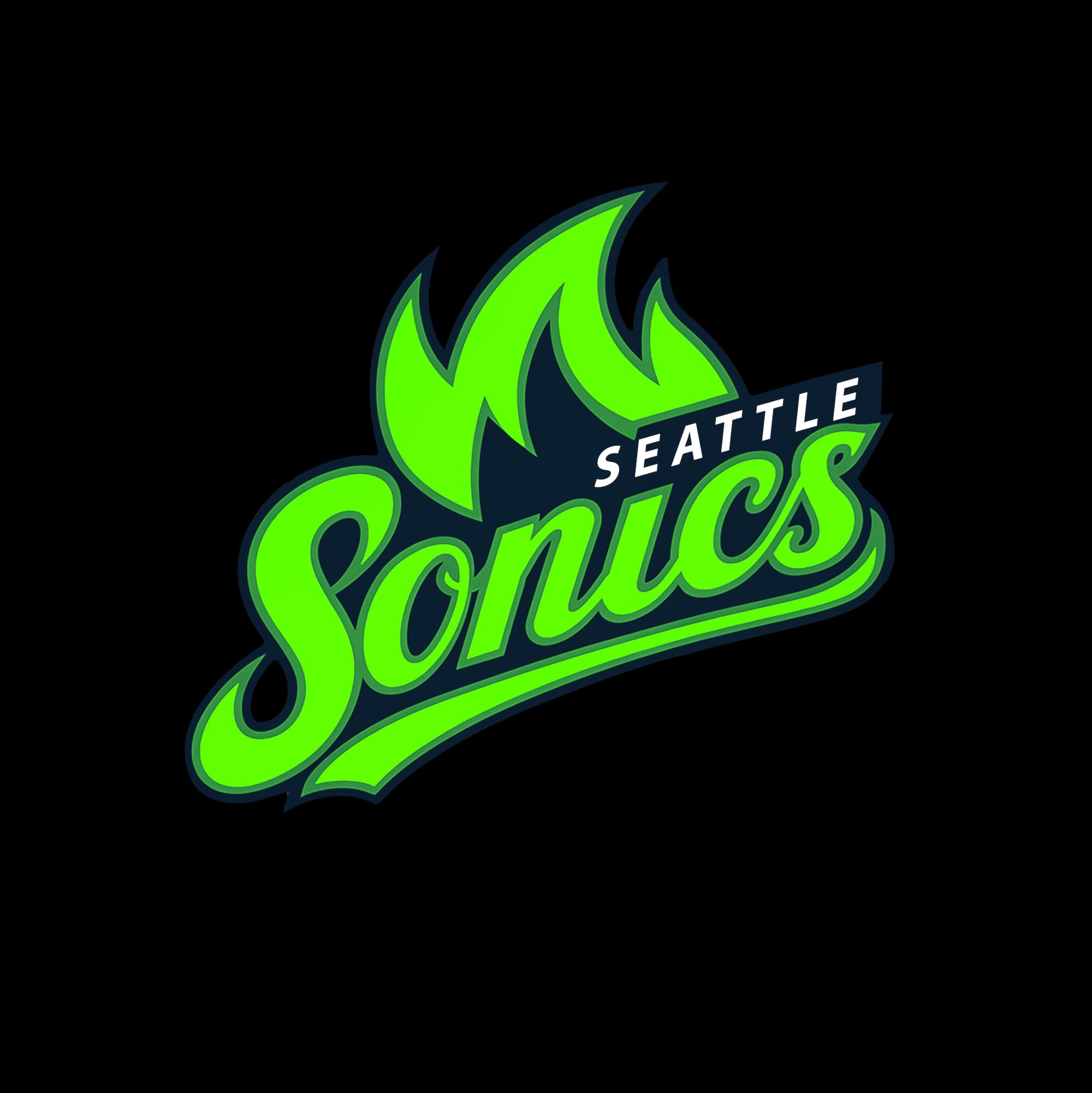 SEATTLE SONICS team logo
