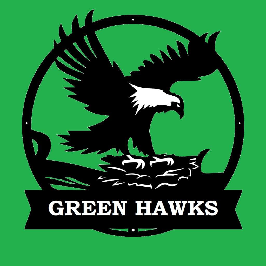 Green Hawk's team logo