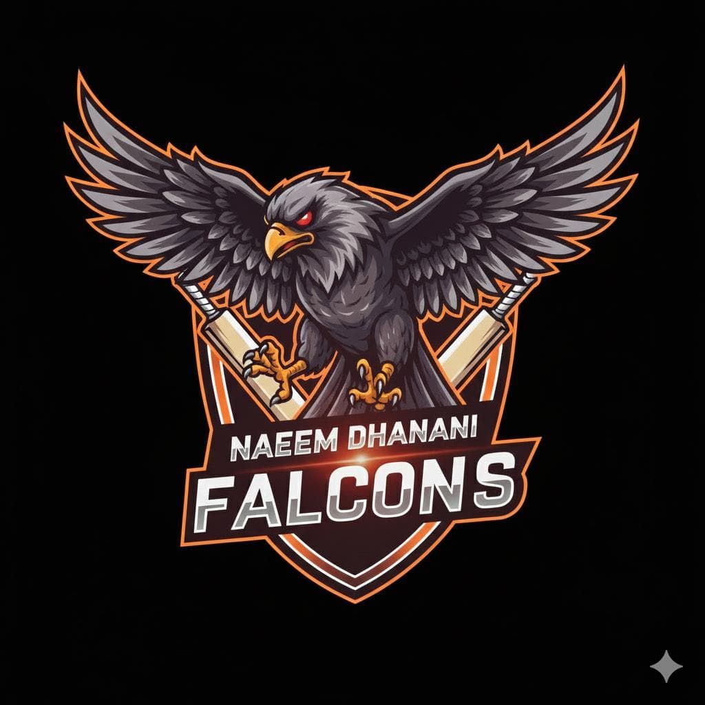 Naeem Dhanani Falcons team logo