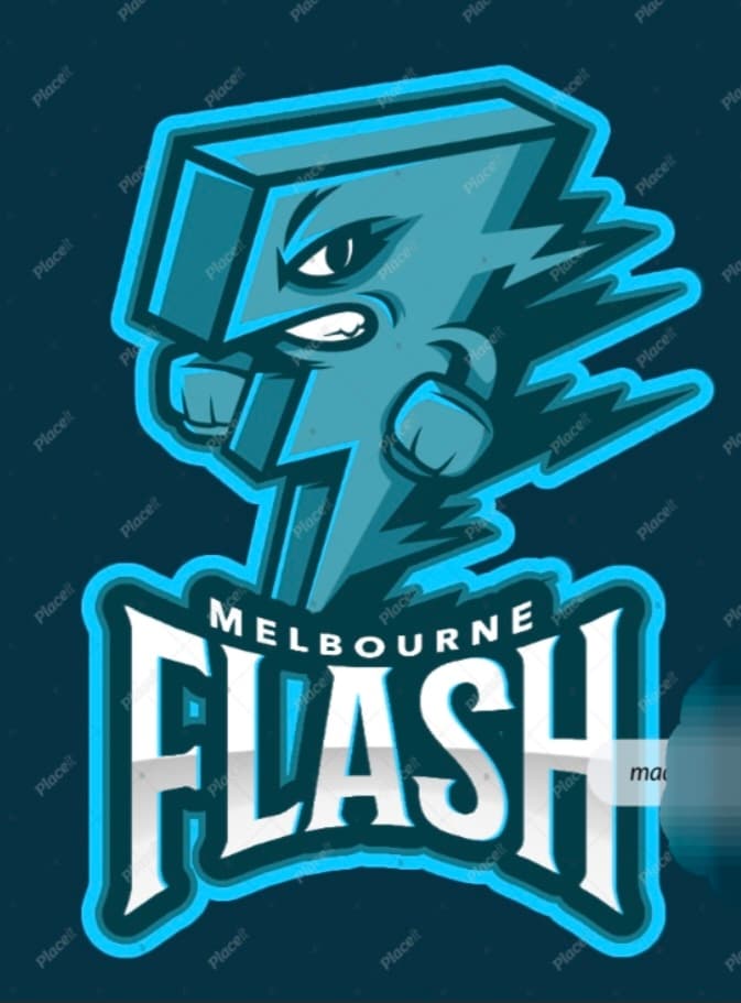 Melbourne flash team logo