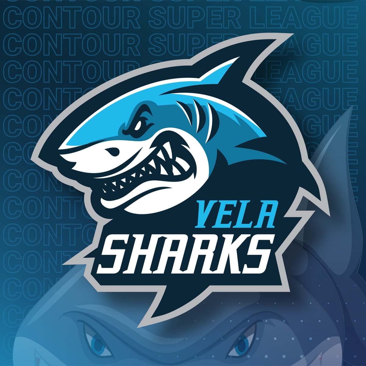 Vela Sharks team logo