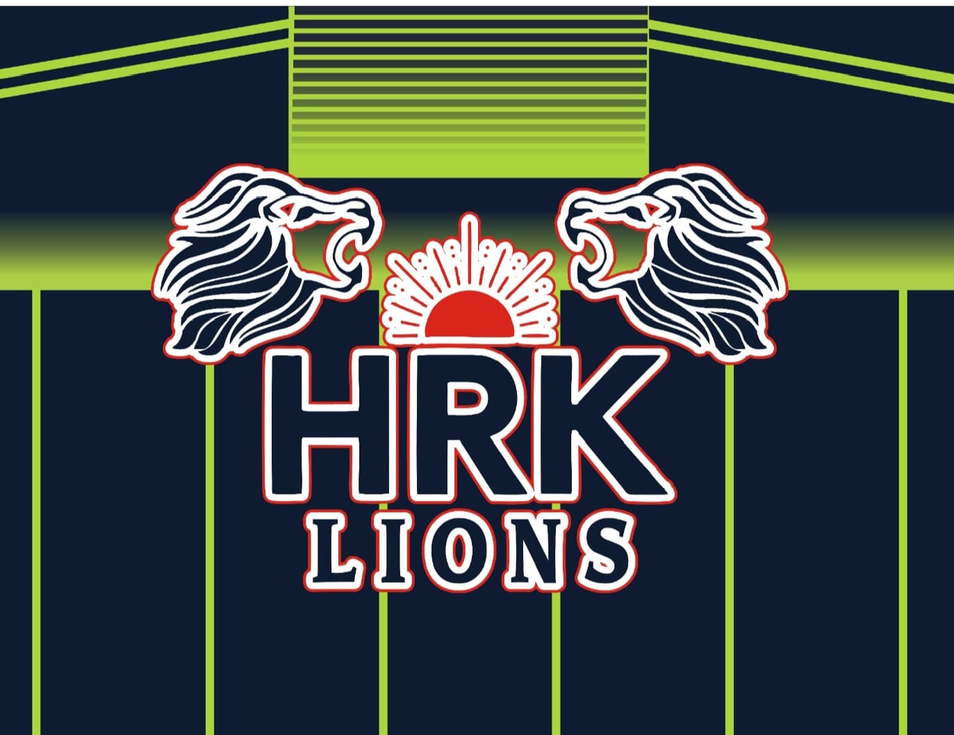 H R K LIONS team logo