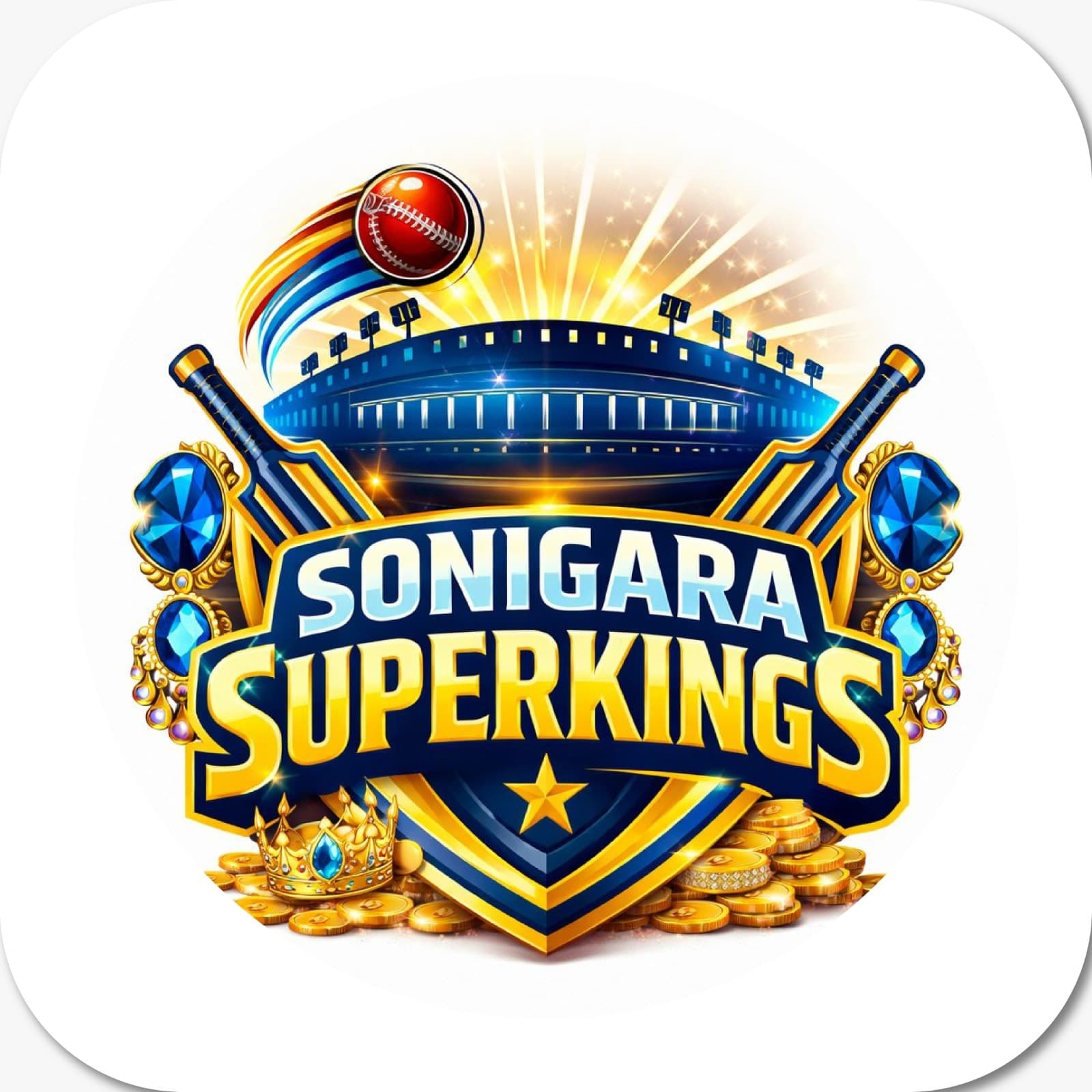 Sonigara Super Kings team logo