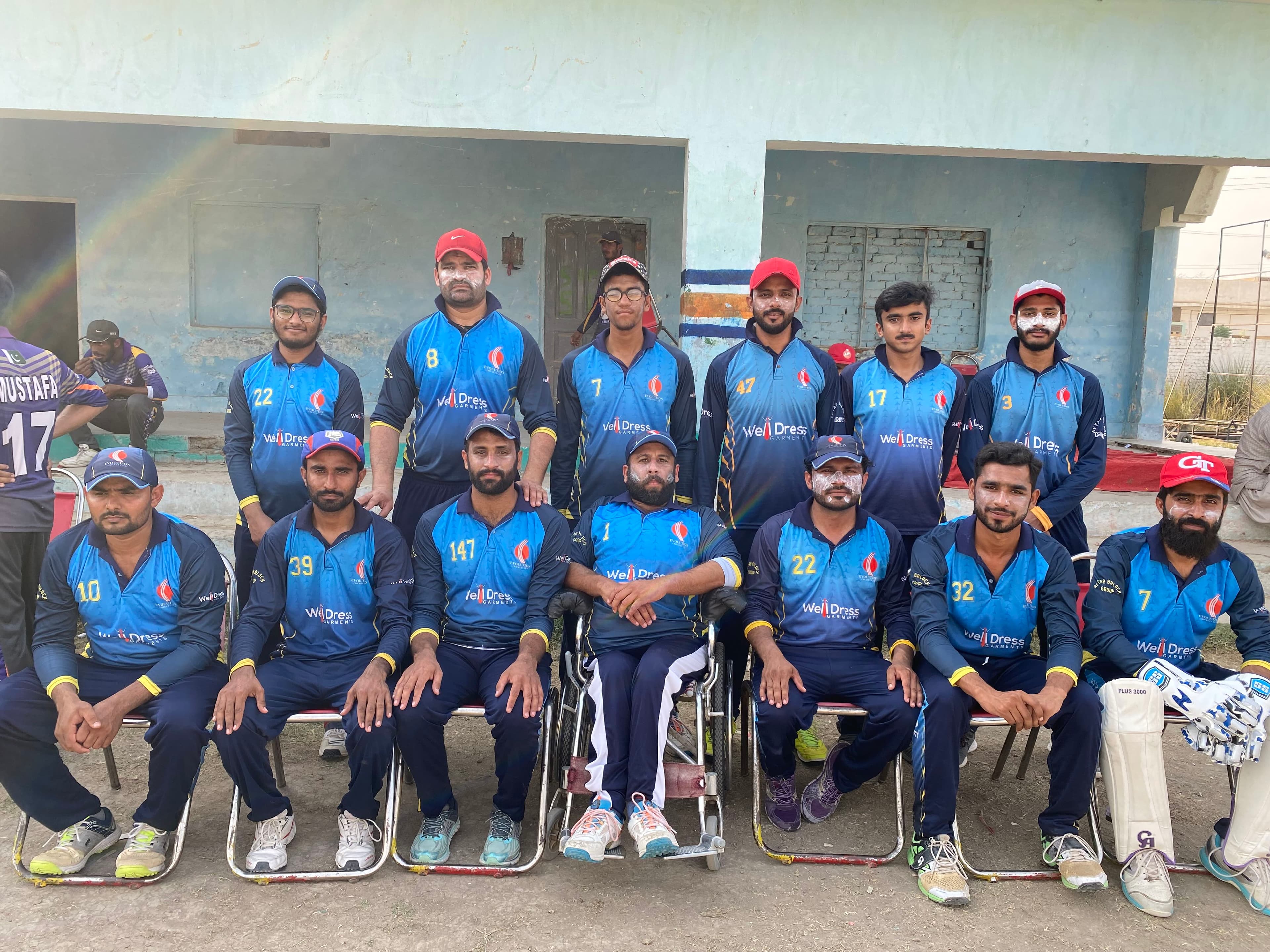 Evolution Cricket Club team logo