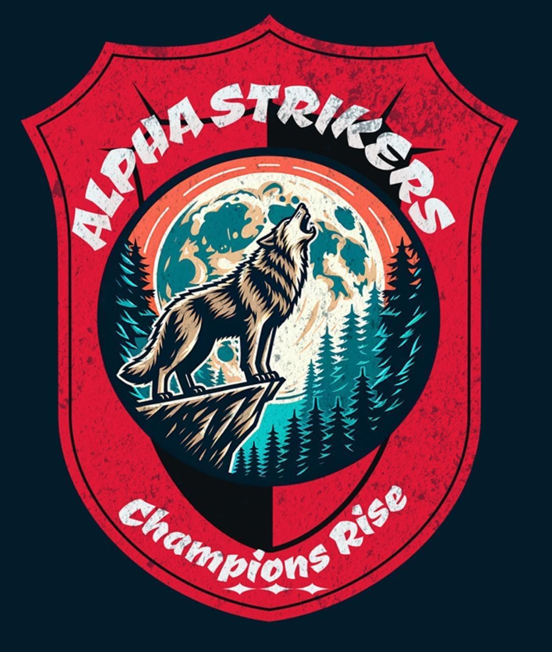 Alpha Strikers team logo