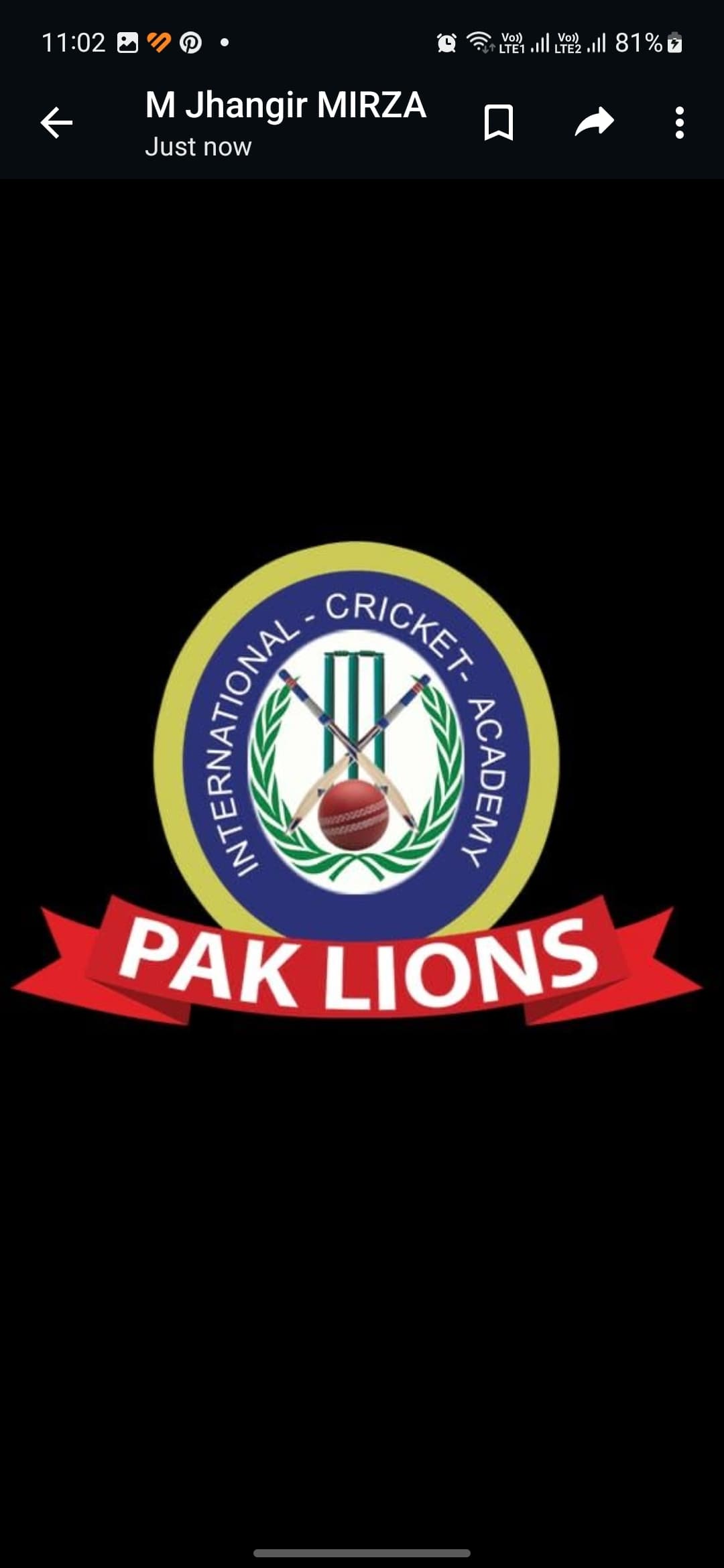 Pak lions Jubilee