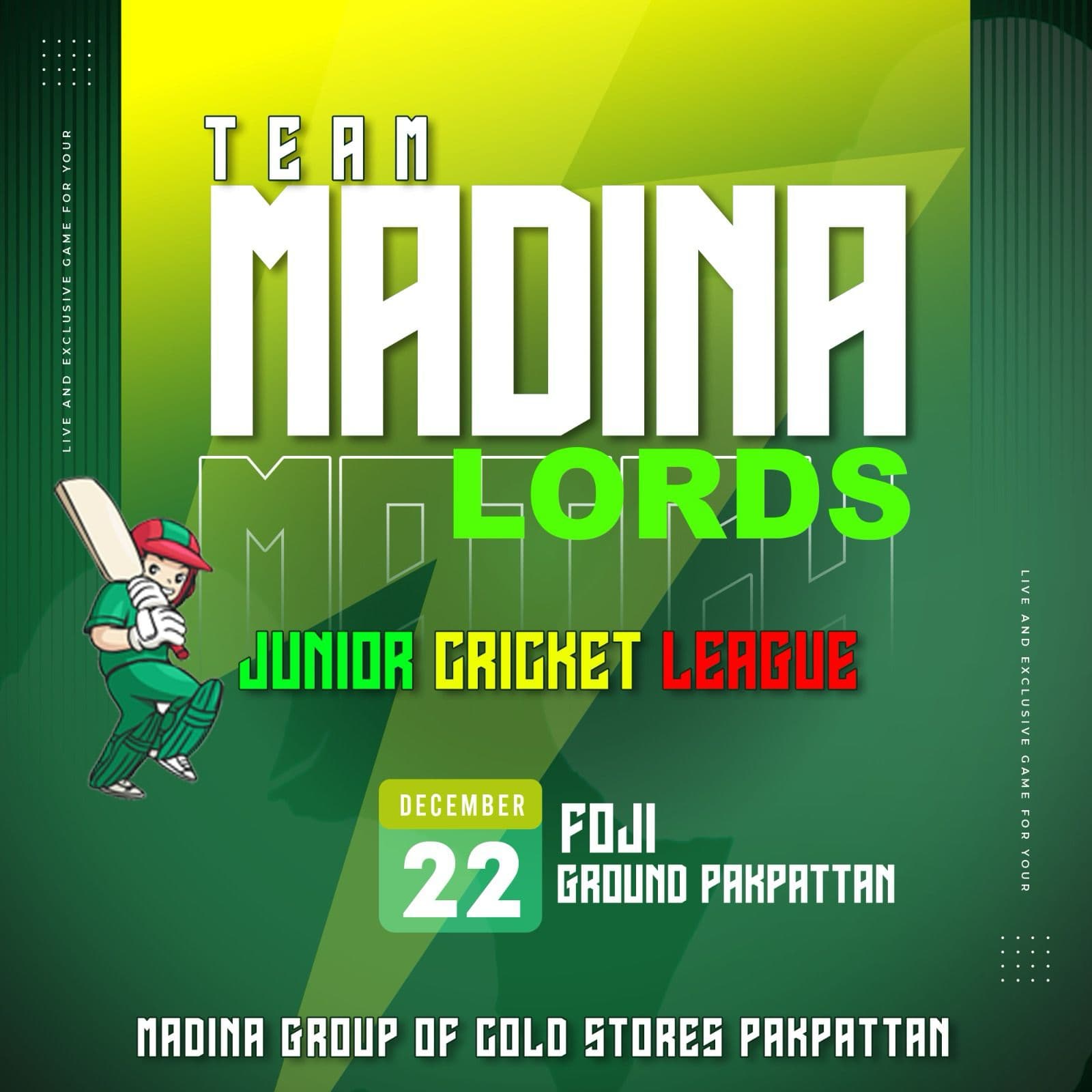 Al Madina Lords team logo