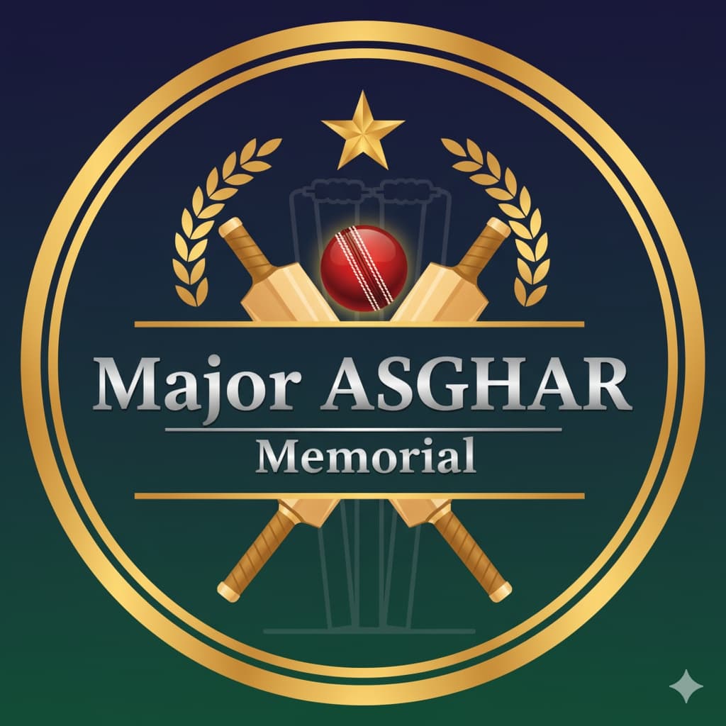 Major Asghar Memorial team logo