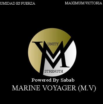 Marine Voyager (M.V) team logo