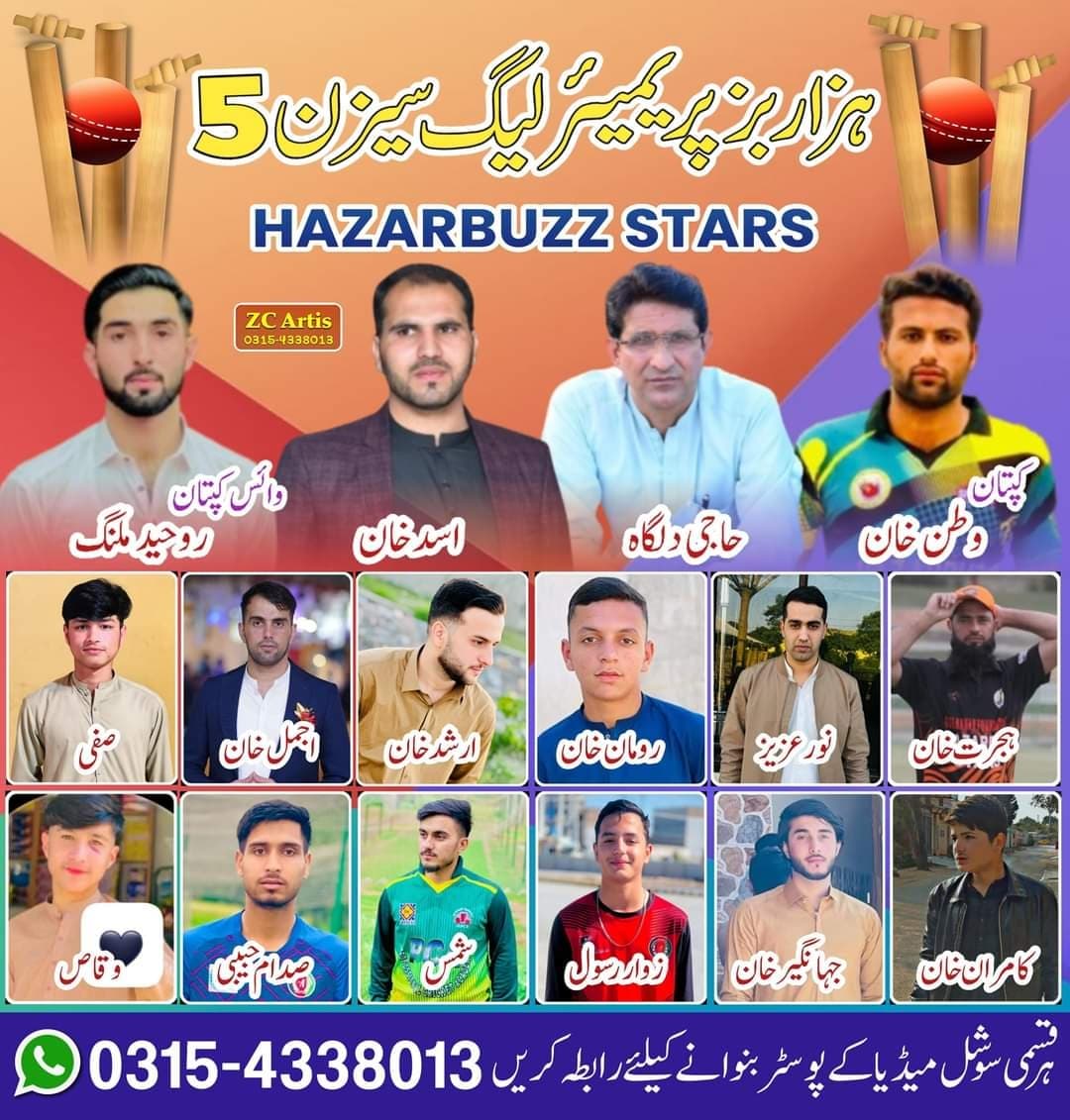 Hazarbuzz Stars team logo