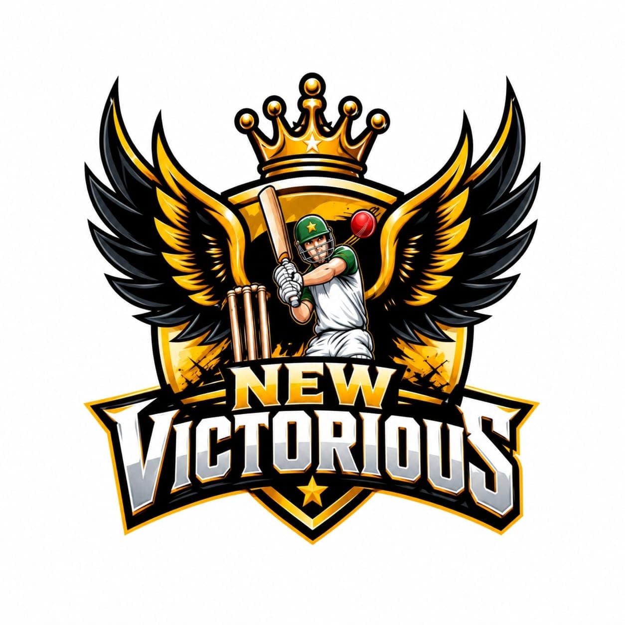 New Victorious C C Okara team logo