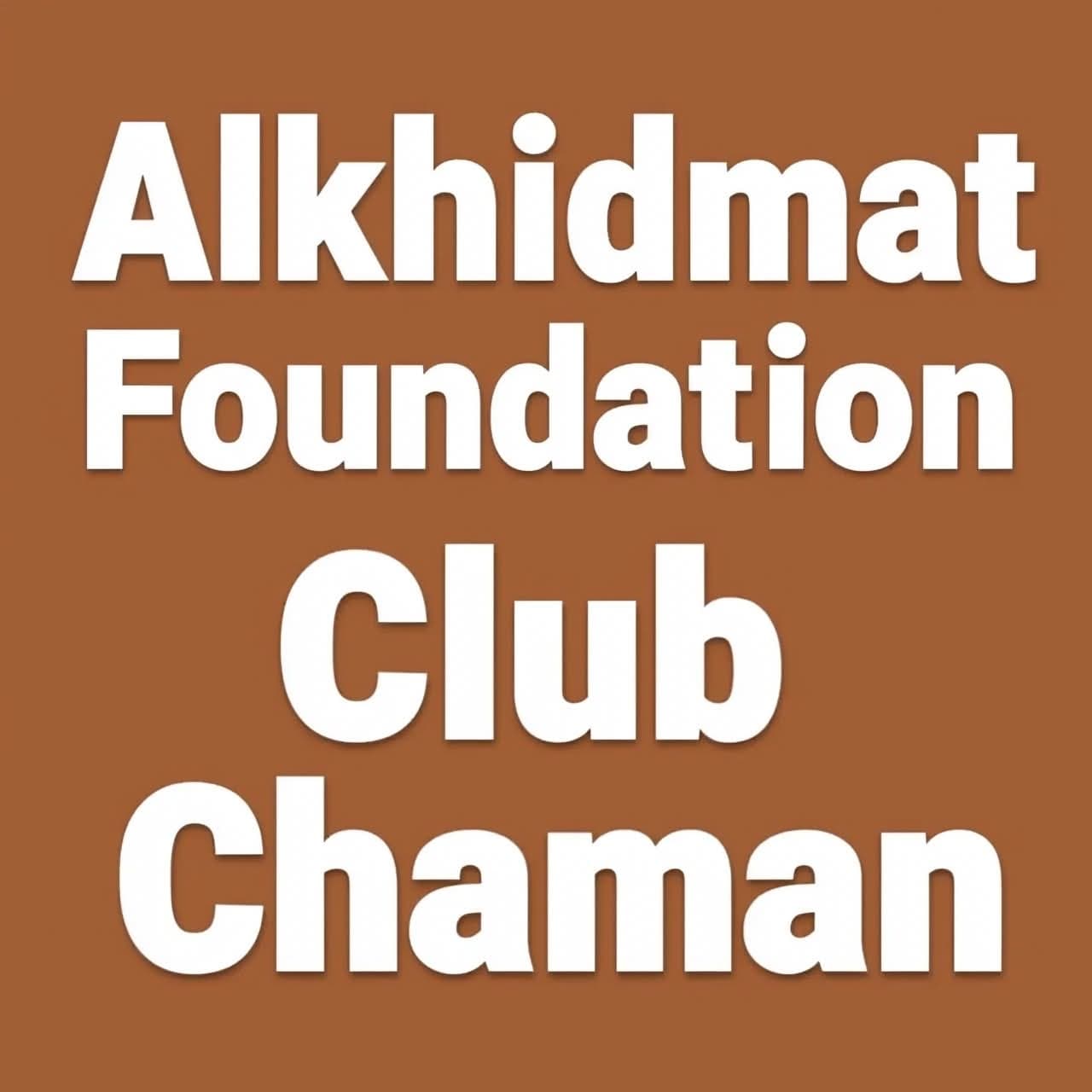 Alkhidmat Foundation Club Chaman
