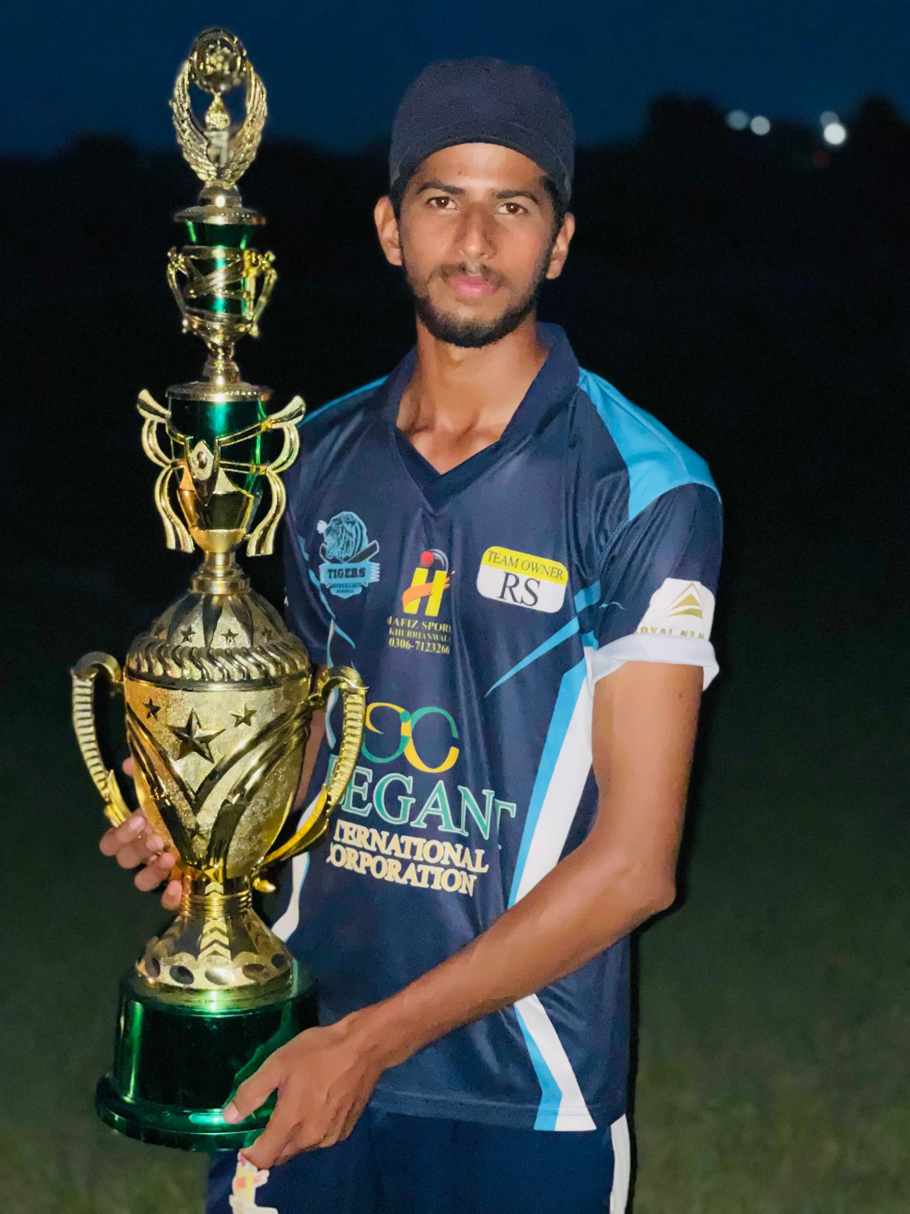 Mian Talha cricket player photo