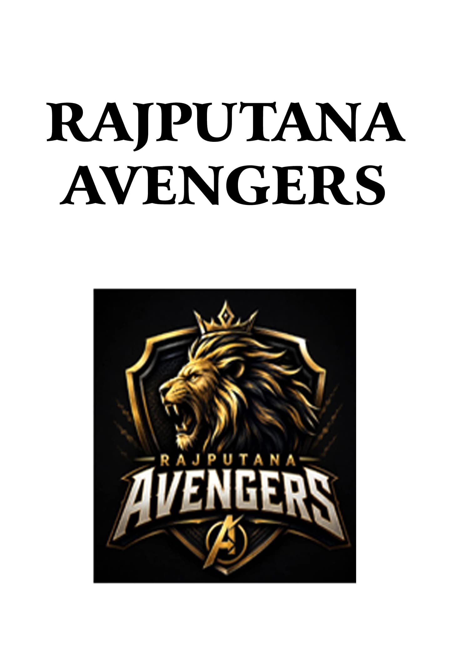 RPL Avengers team logo