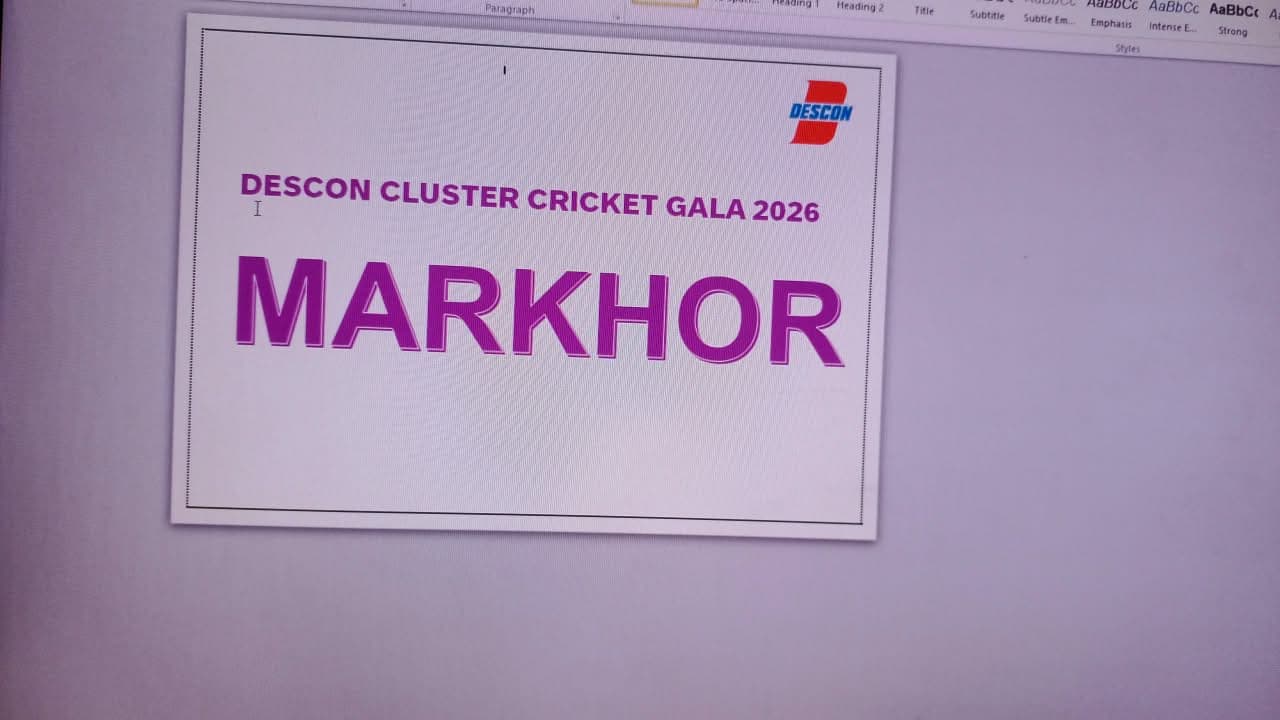 Markhor team logo