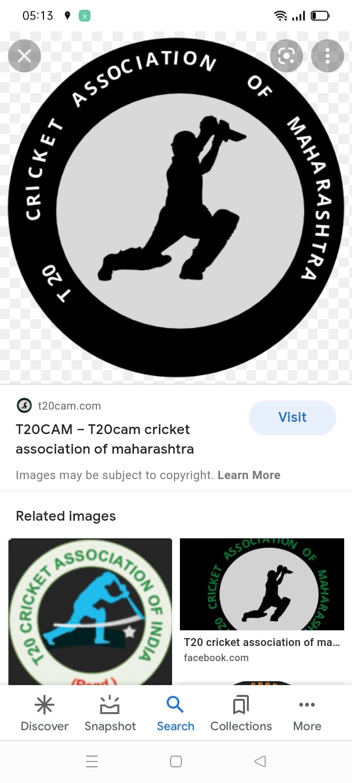 Maharashtra team logo