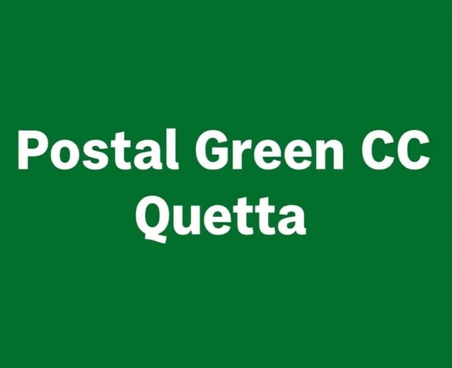 Postal Green CC Quetta team logo