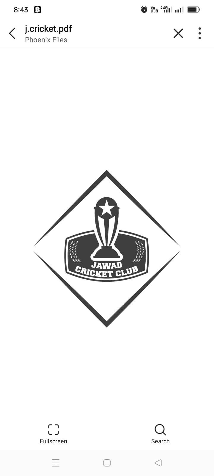 Jawad Cricket Club team logo