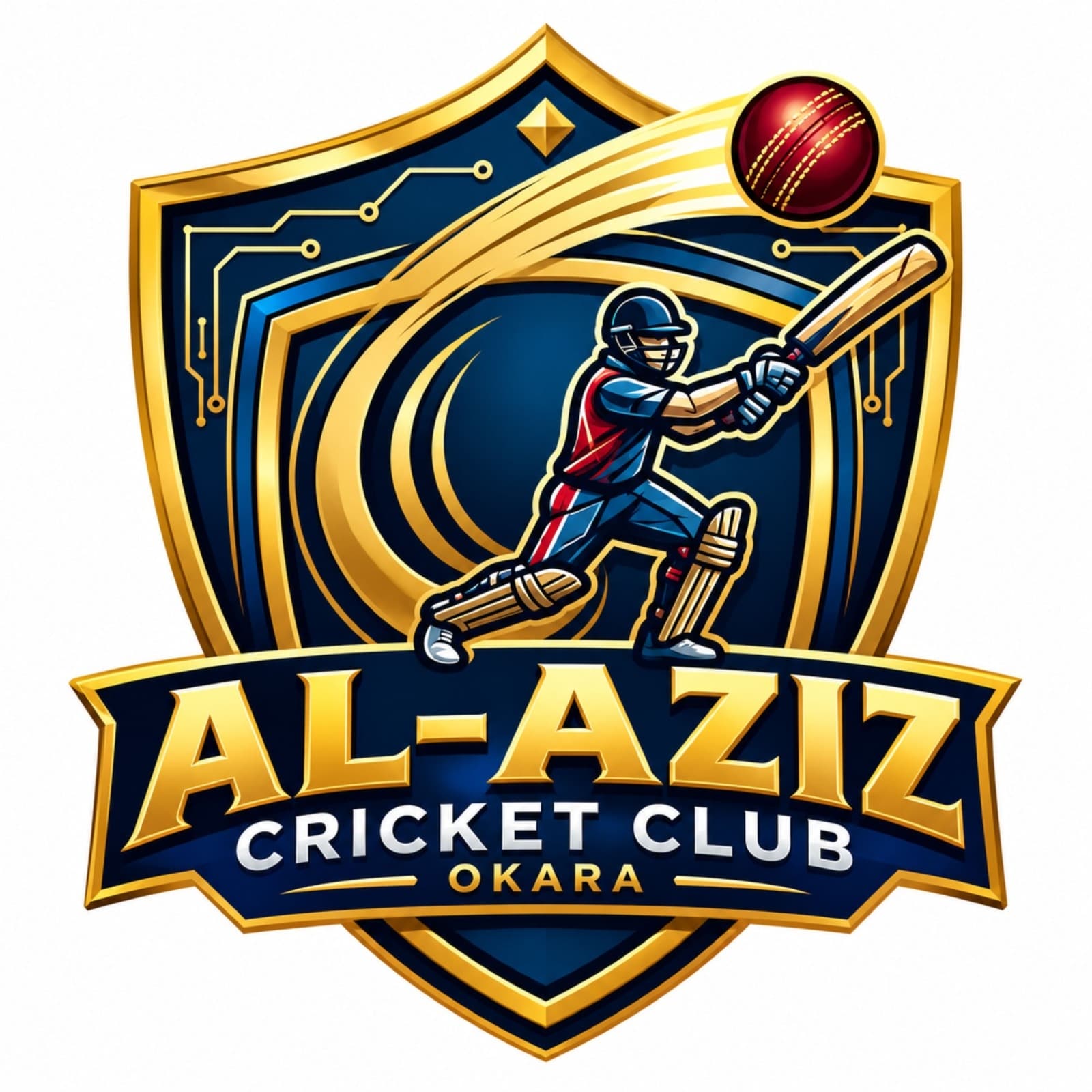 Al Aziz CC Okara team logo