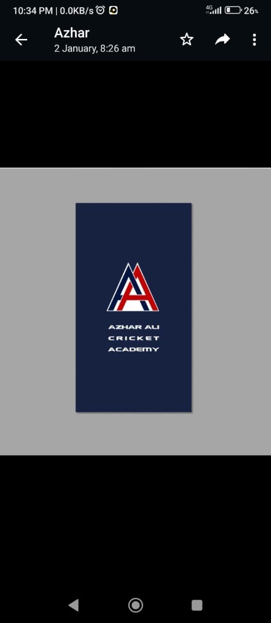 Azhar Ali Cricket Academy