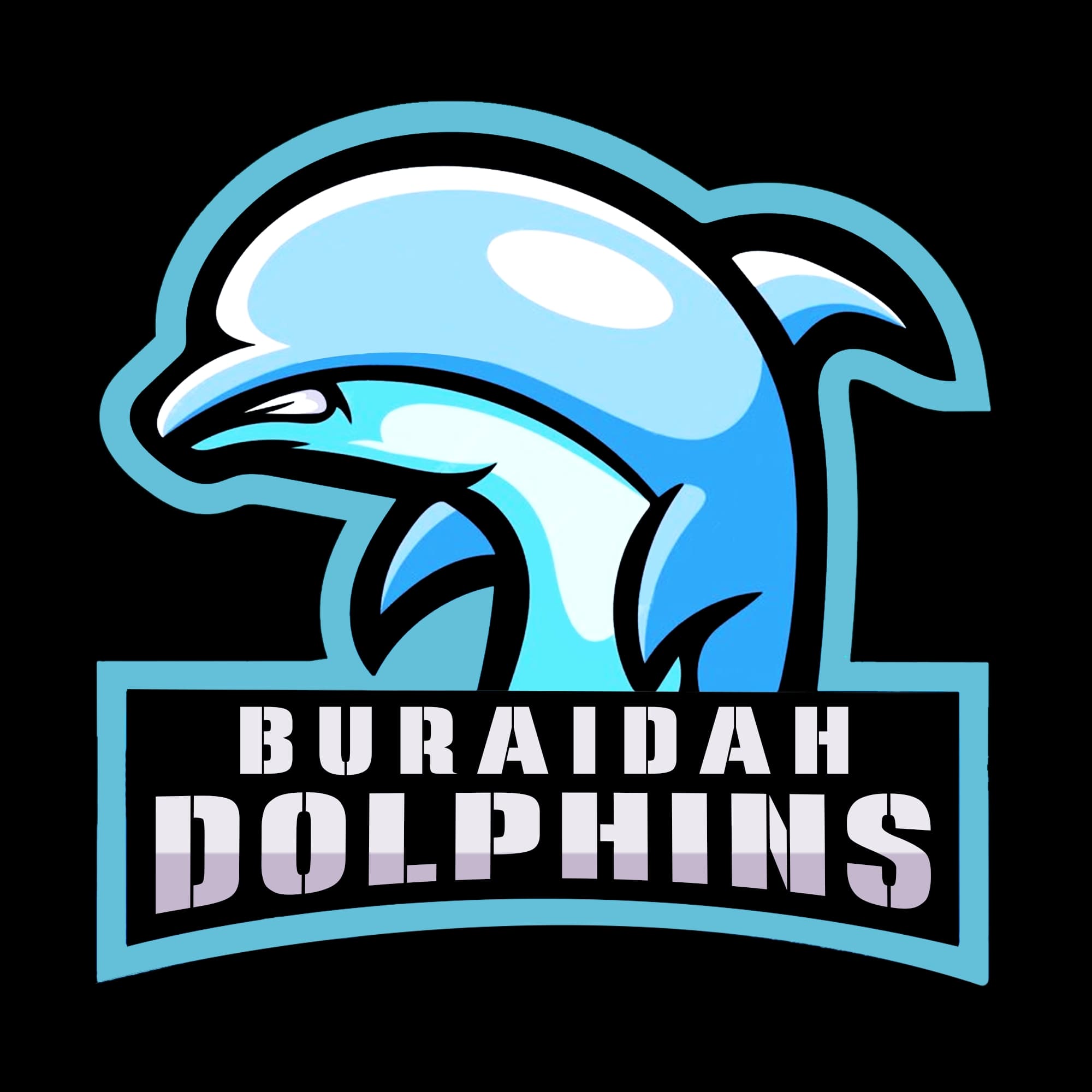 Buraidah Dolphins team logo