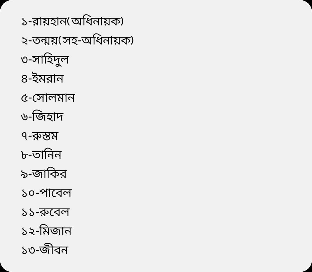 পূর্ব-হরিপুর মধ্যপাড়া রয়েল'স