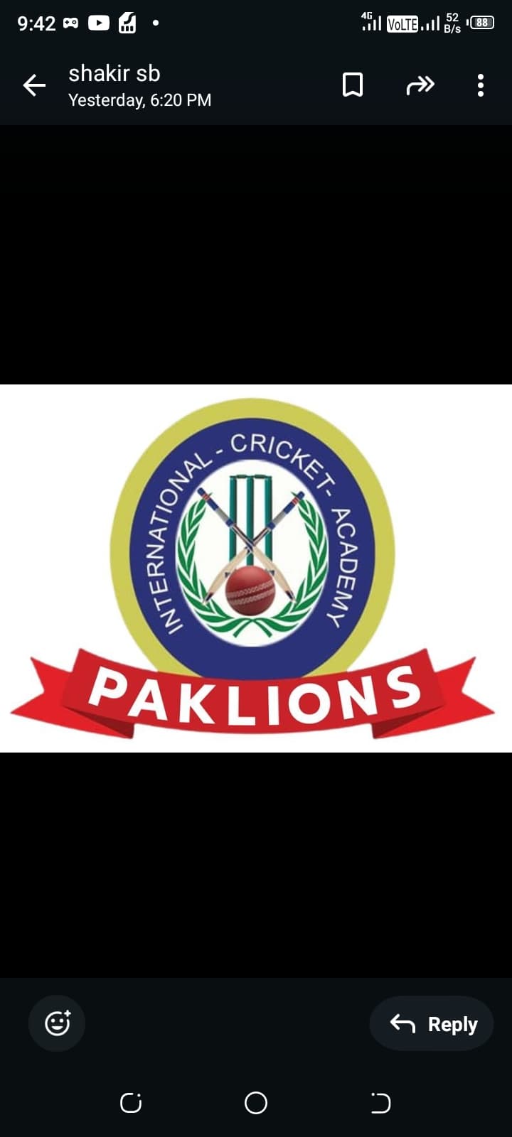 Paklions Green team logo