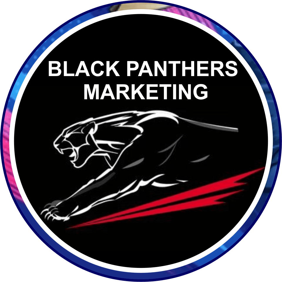 Black Panthers Marketing team logo