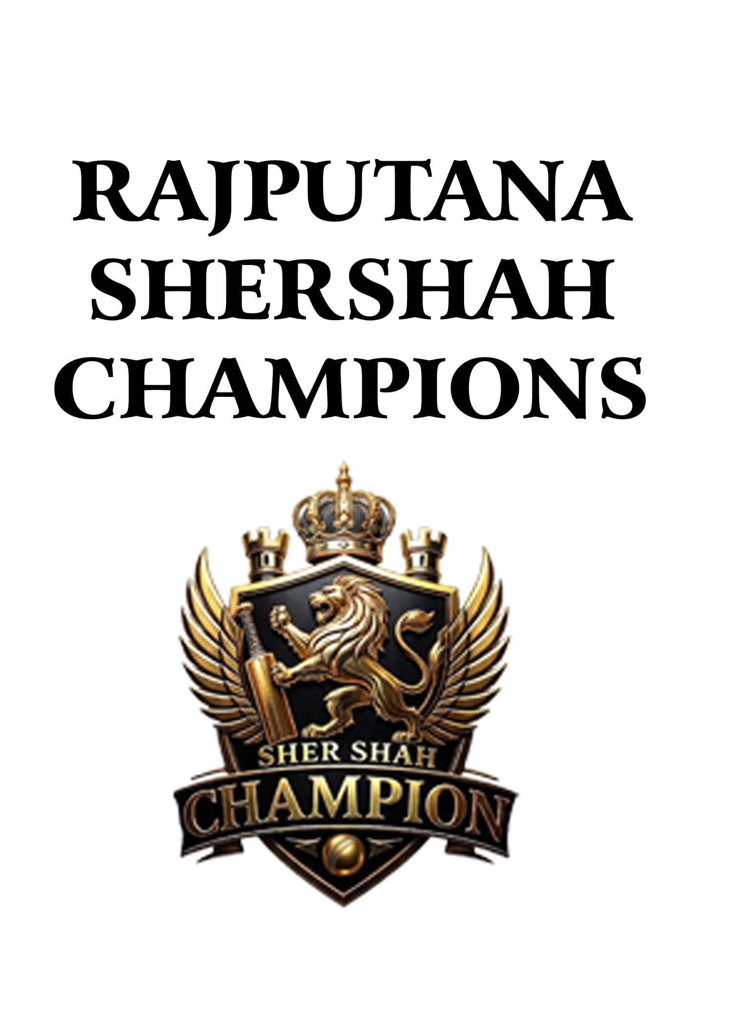 RPL Shershah Champions team logo