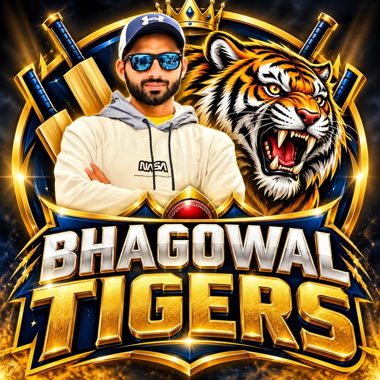 Bhagowal Tigers team logo