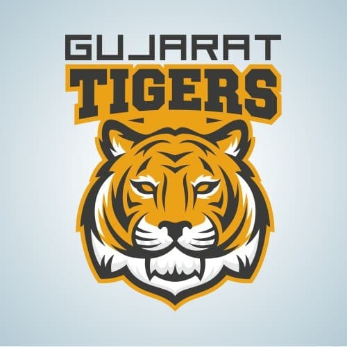 Gujarat Tigers team logo