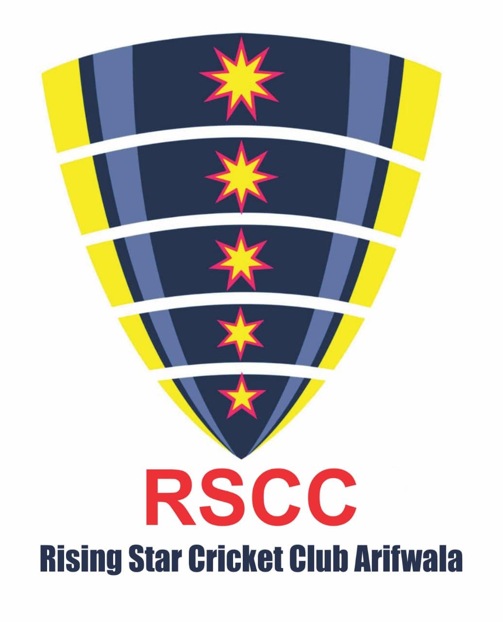 Rising Star Cricket Club, Arifwala team logo