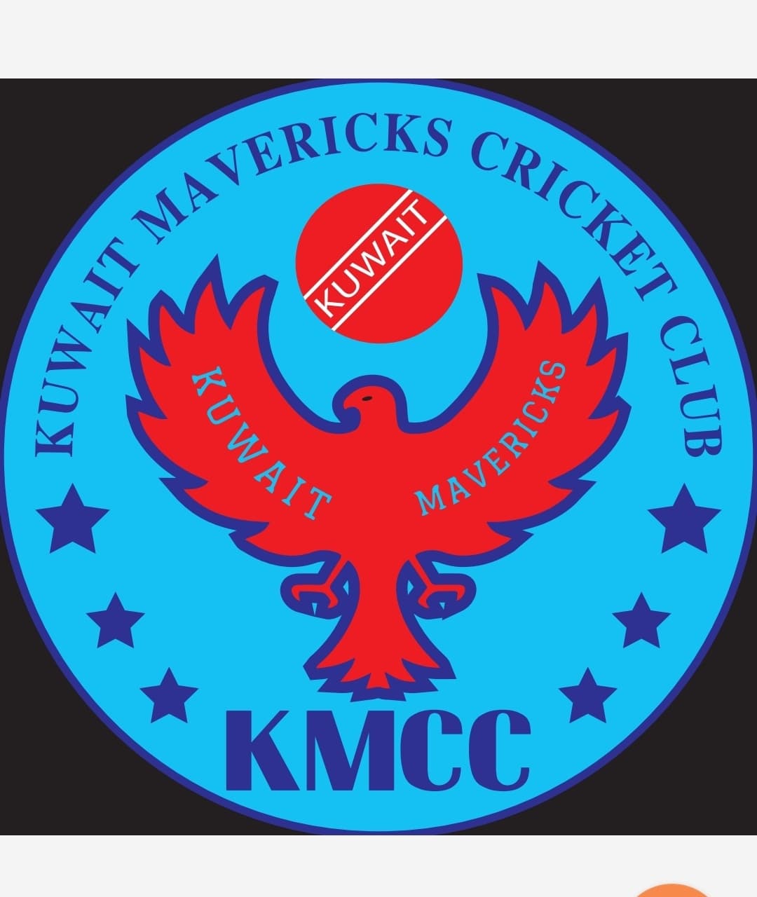 Kuwait Mavericks CC team logo