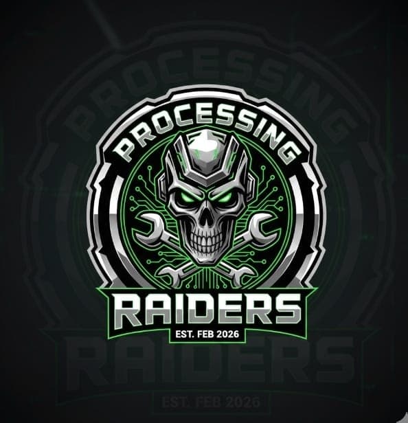 PROCESSING RAIDERS team logo