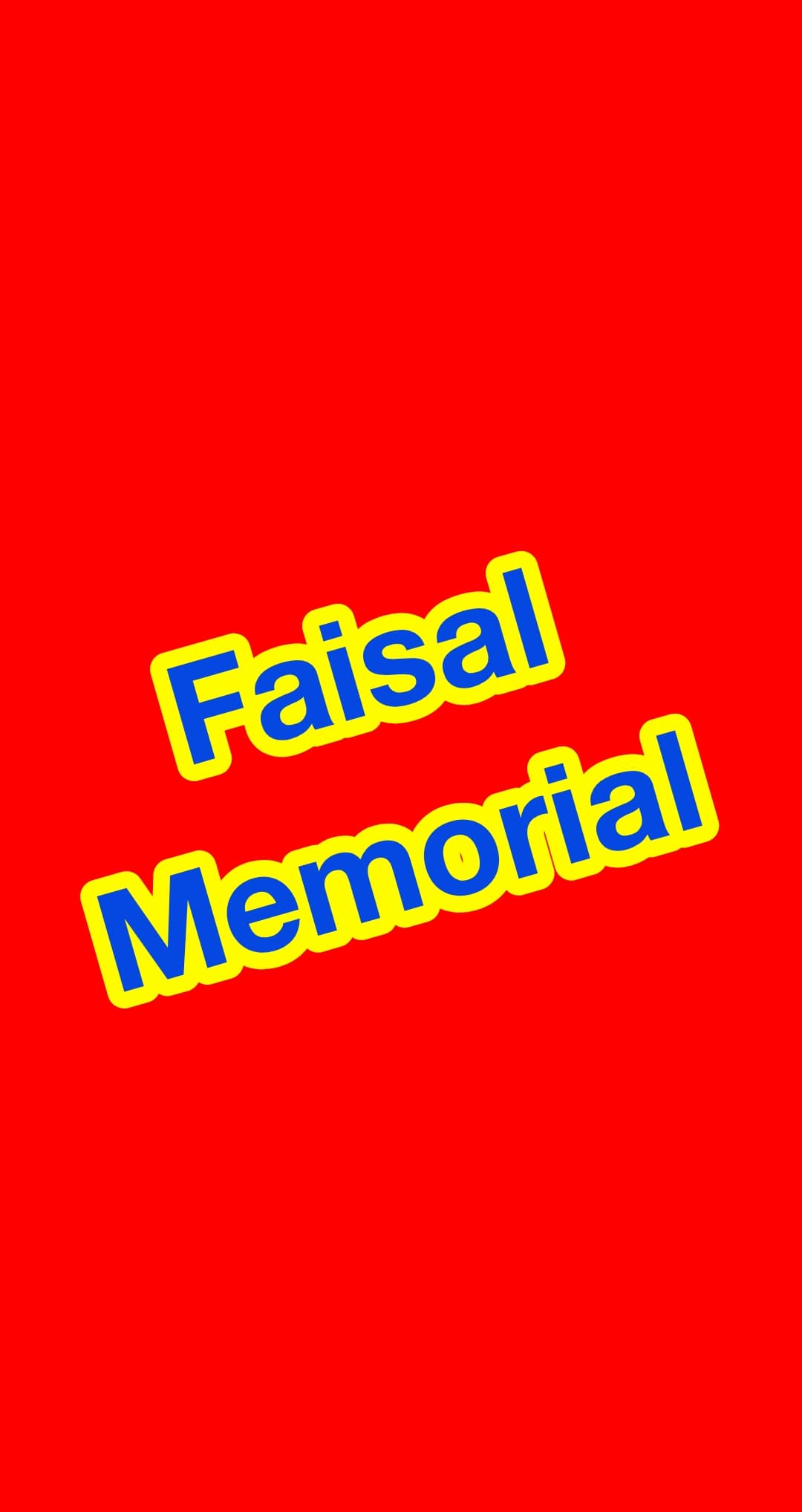Faisal Memorial team logo