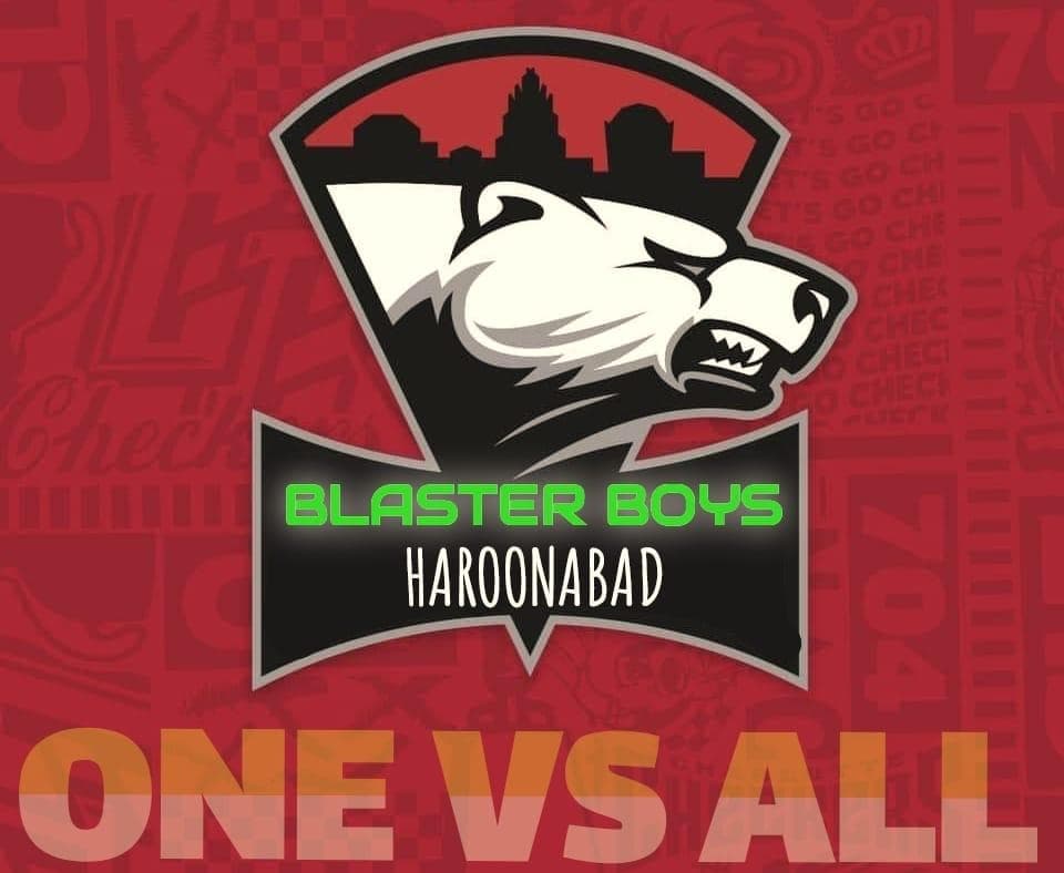 Haroonabad Blaster Boys team logo