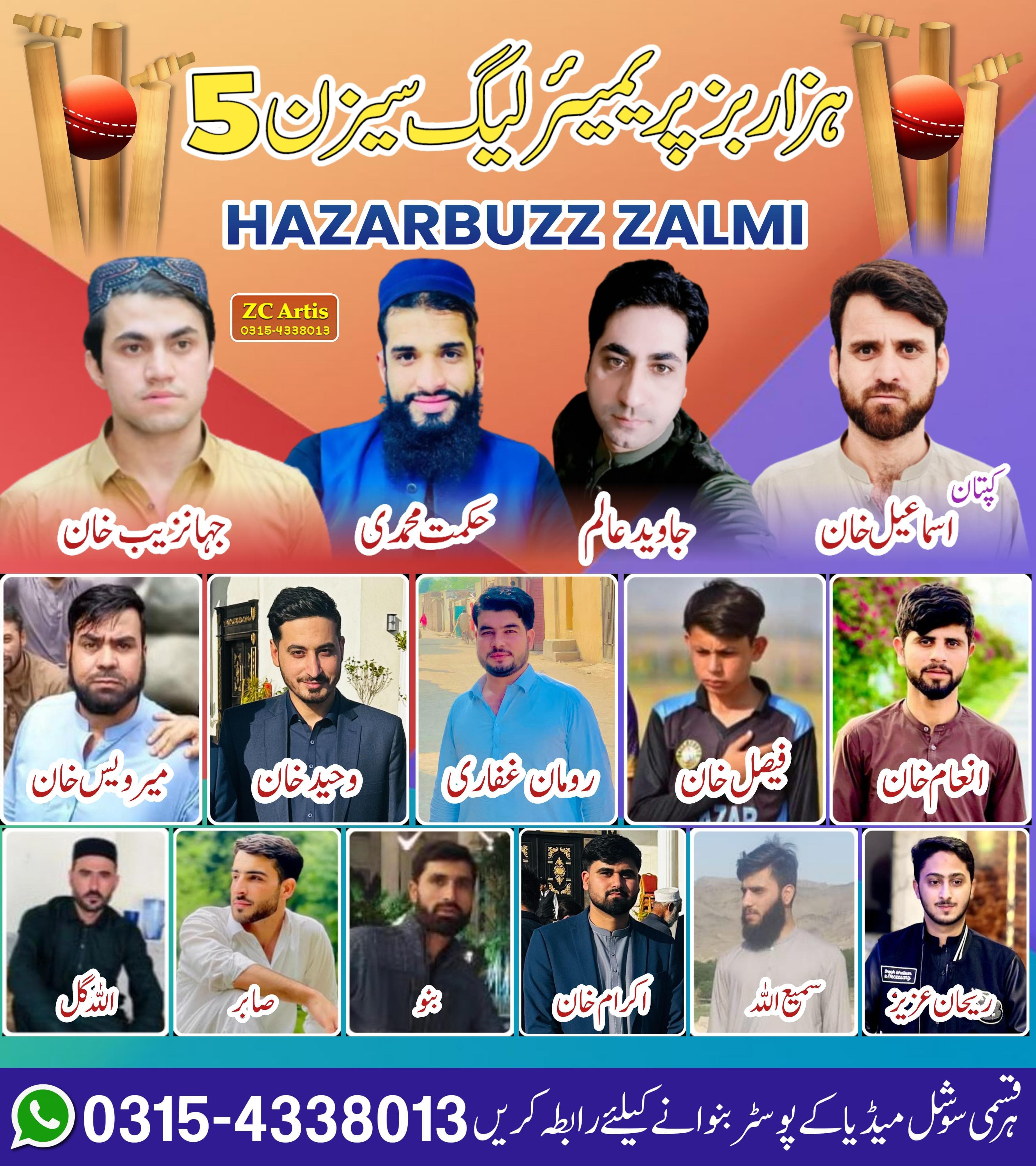 Hazarbuzz Zalmi team logo