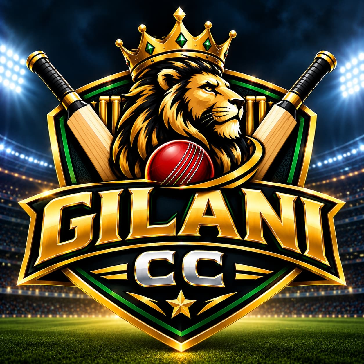 Gilani C C team logo