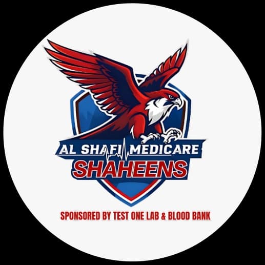 Al Shafi Medi Care Shaheens team logo