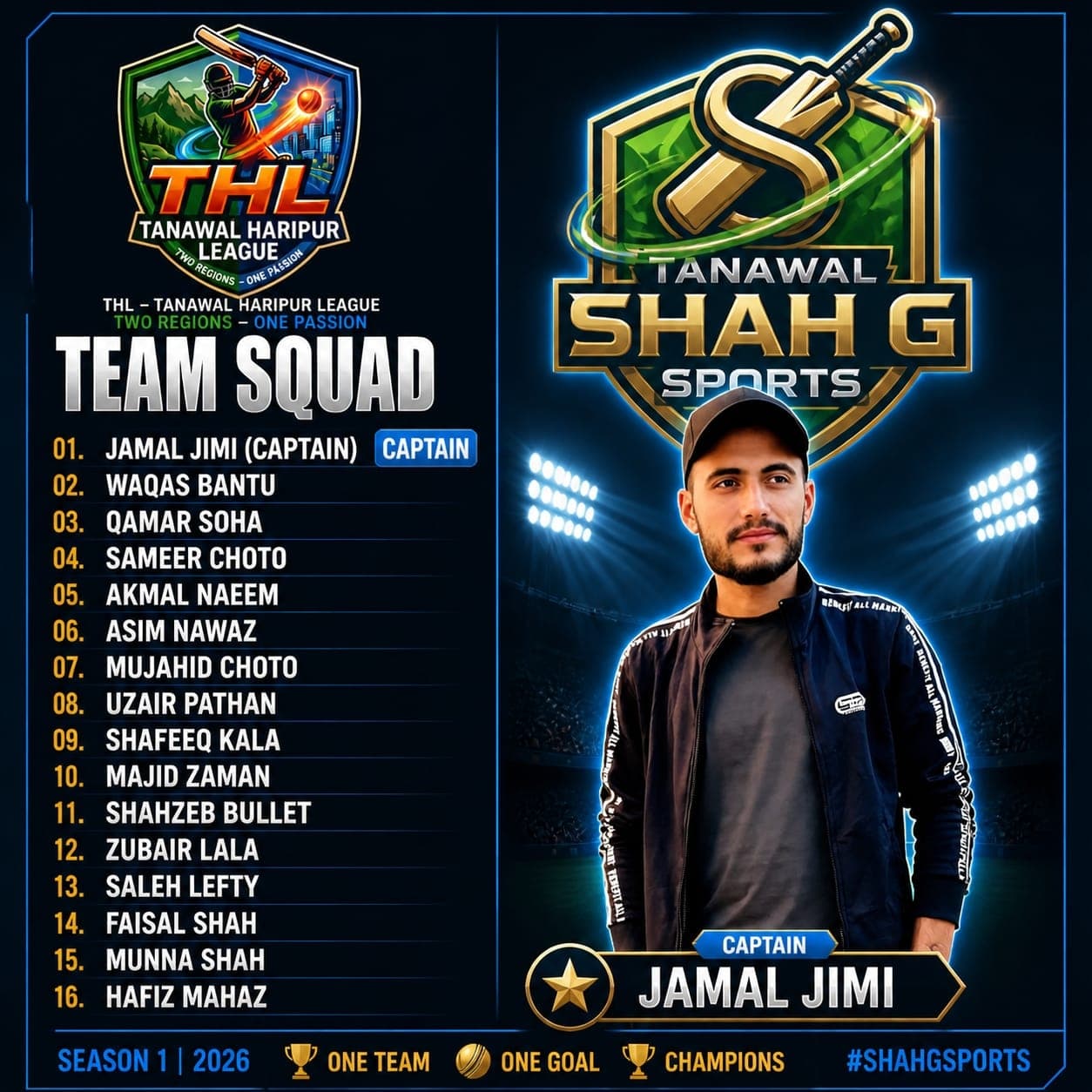 SHAH G SPORTS DARBAND team logo