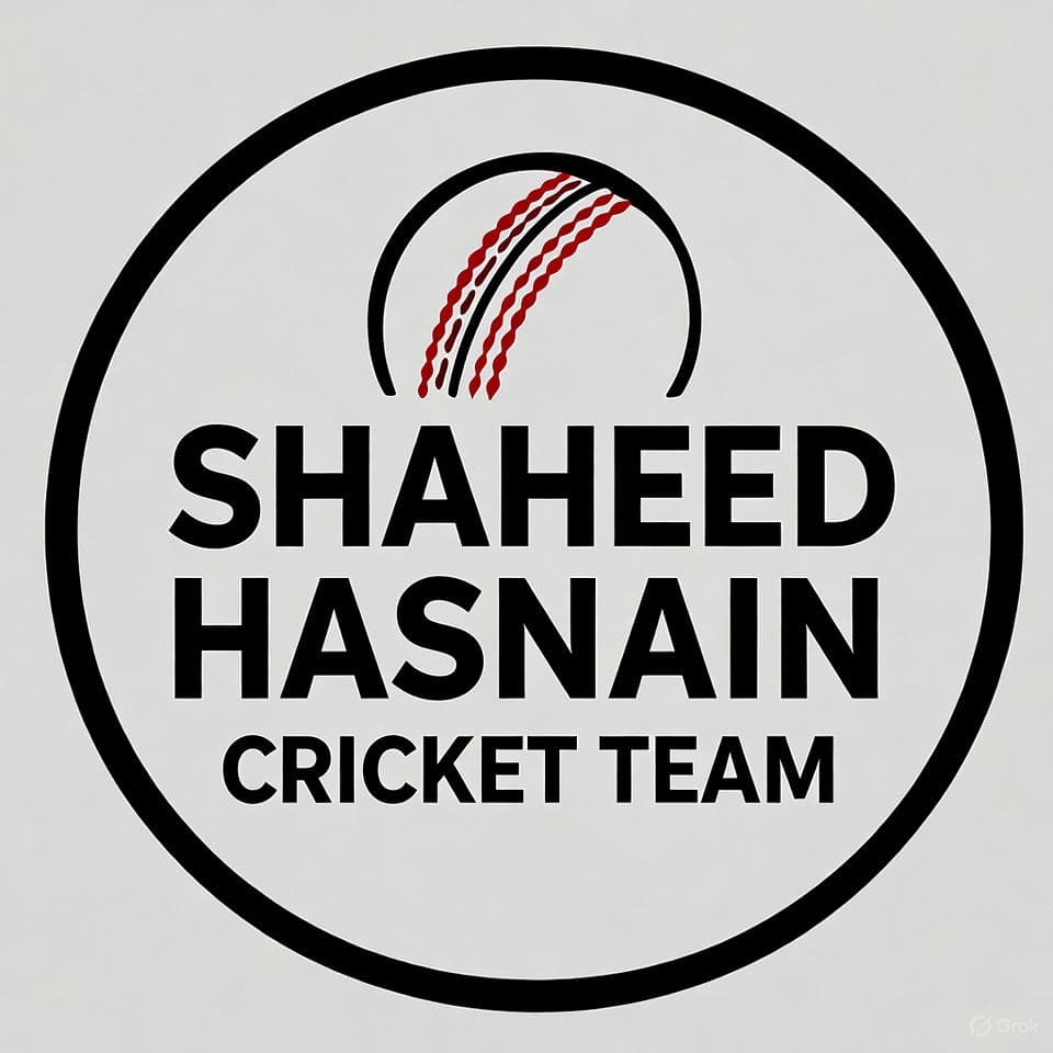 Shaheed Hasnain CC Shikarpur team logo