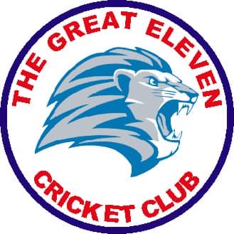 The Great Eleven C.C team logo