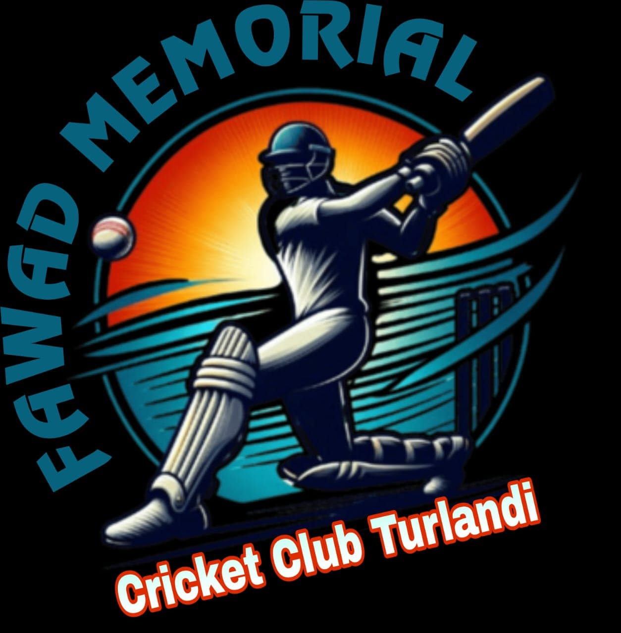 Fawad Memorial cricket Club team logo