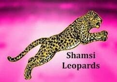 Shamsi Leapards team logo