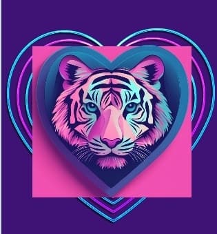 Heart Beats Tigers team logo