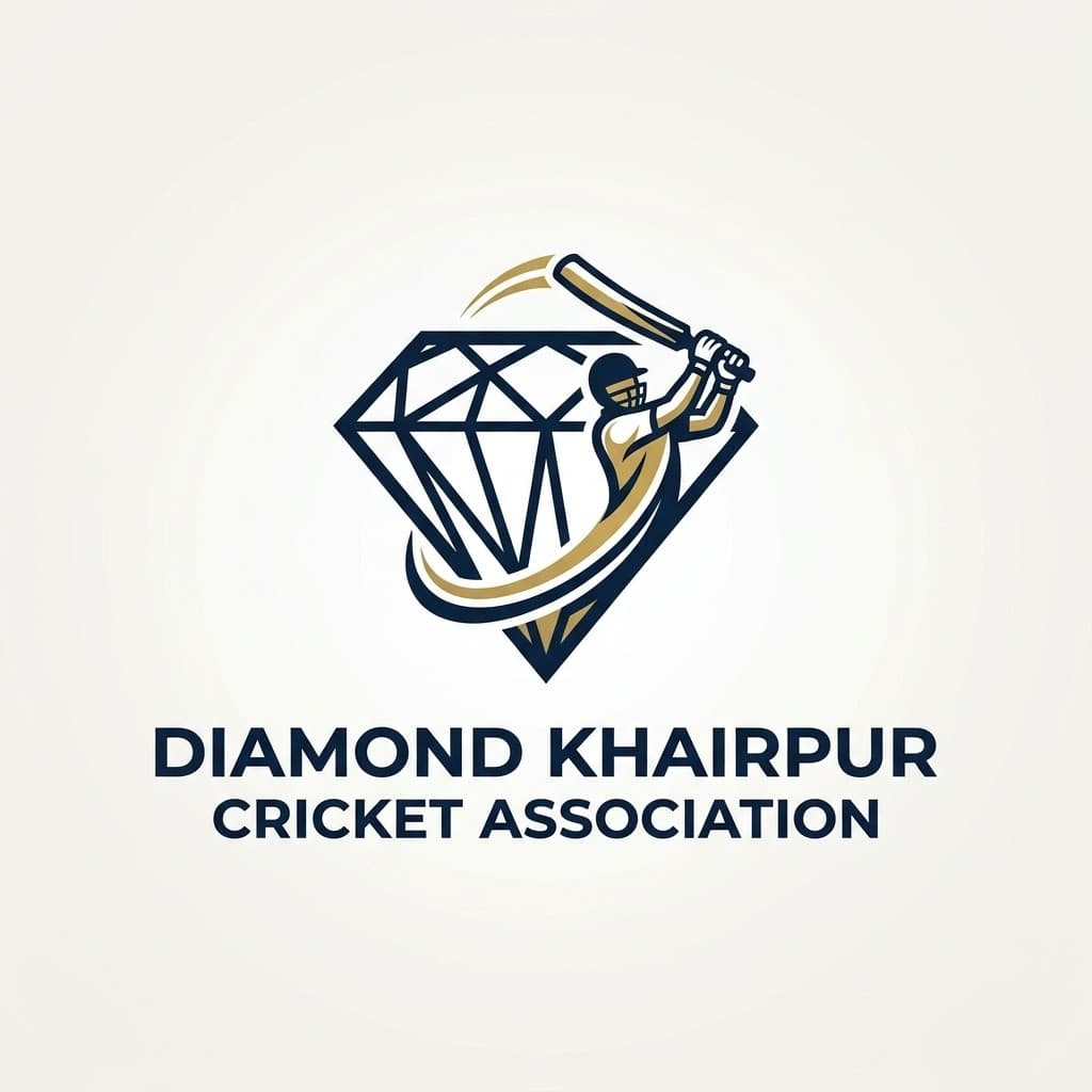 Diamond Khairpur Cricket Association team logo