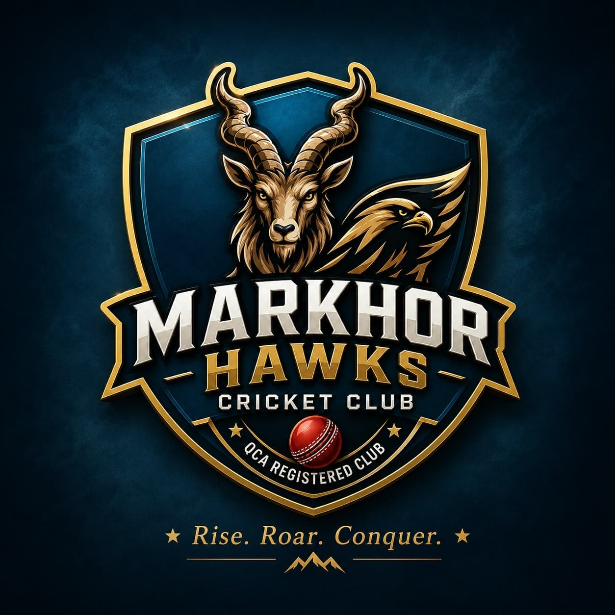 MARKHOR HAWKS CC team logo